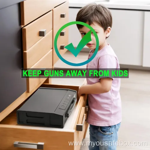 Quick-Access Biometric Gun Safe for Pistols